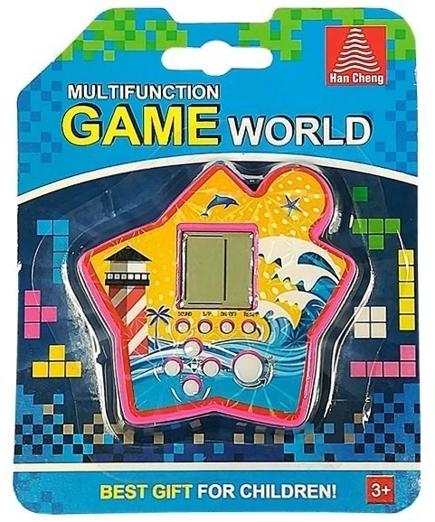 Lean Toys Tetris elektroninis kišeninis žaidimas