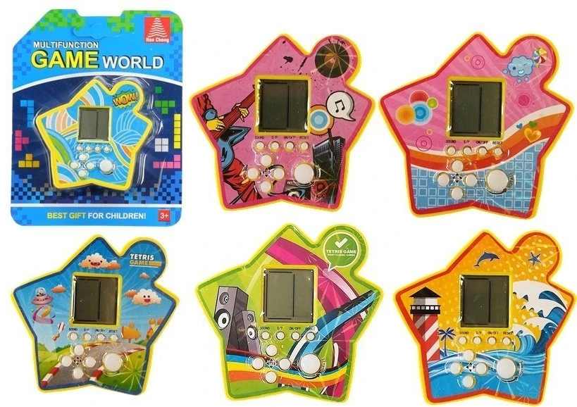 Lean Toys Tetris elektroninis kišeninis žaidimas
