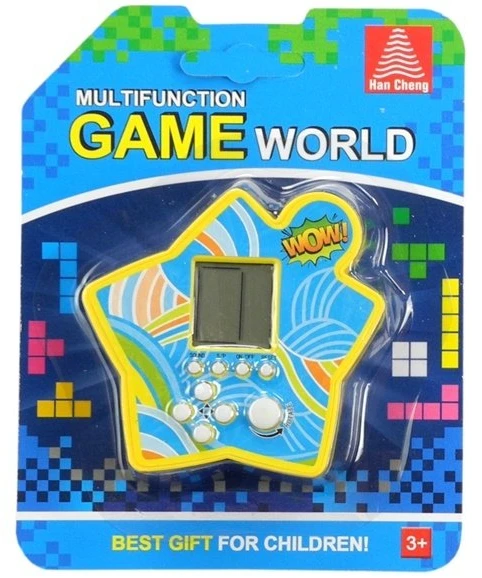 Lean Toys Tetris elektroninis kišeninis žaidimas