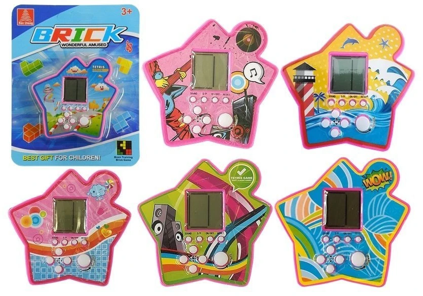 Lean Toys Tetris elektroninis kišeninis žaidimas