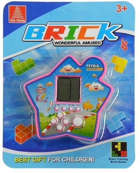 Lean Toys Tetris elektroninis kišeninis žaidimas