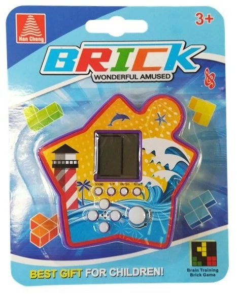 Lean Toys Elektroninis kišeninis žaidimas Tetris