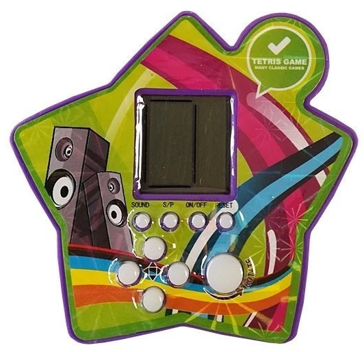 Lean Toys Elektroninis kišeninis žaidimas Tetris