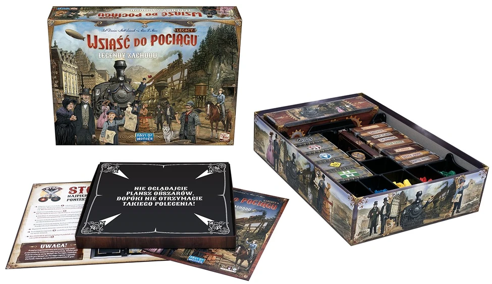 Rebel Gra „Ticket to Ride: Legacy“ – Vakarų legendos