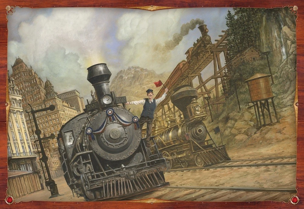 Rebel Gra „Ticket to Ride: Legacy“ – Vakarų legendos