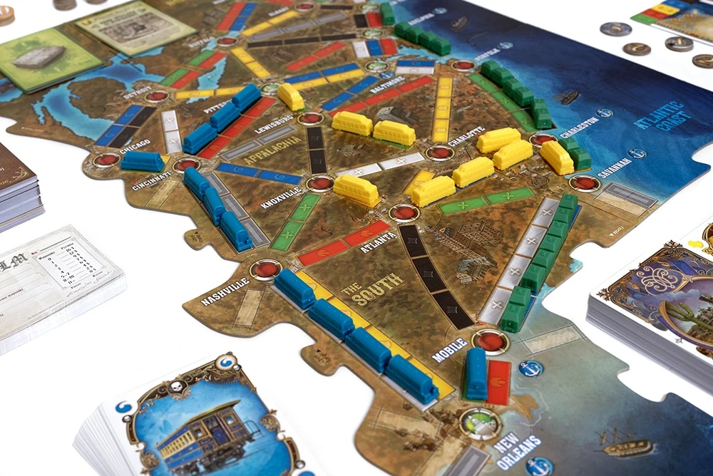 Rebel Gra „Ticket to Ride: Legacy“ – Vakarų legendos