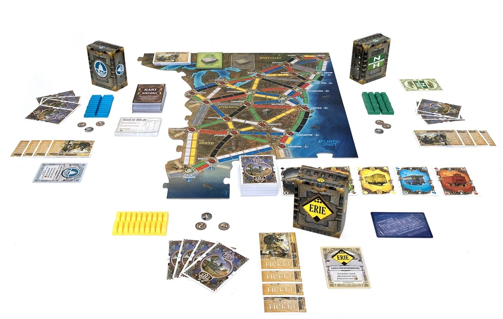 Rebel Gra „Ticket to Ride: Legacy“ – Vakarų legendos