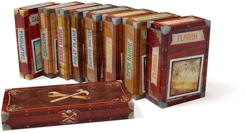Rebel Gra „Ticket to Ride: Legacy“ – Vakarų legendos