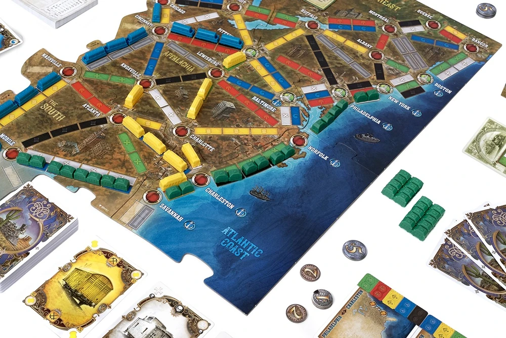 Rebel Gra „Ticket to Ride: Legacy“ – Vakarų legendos