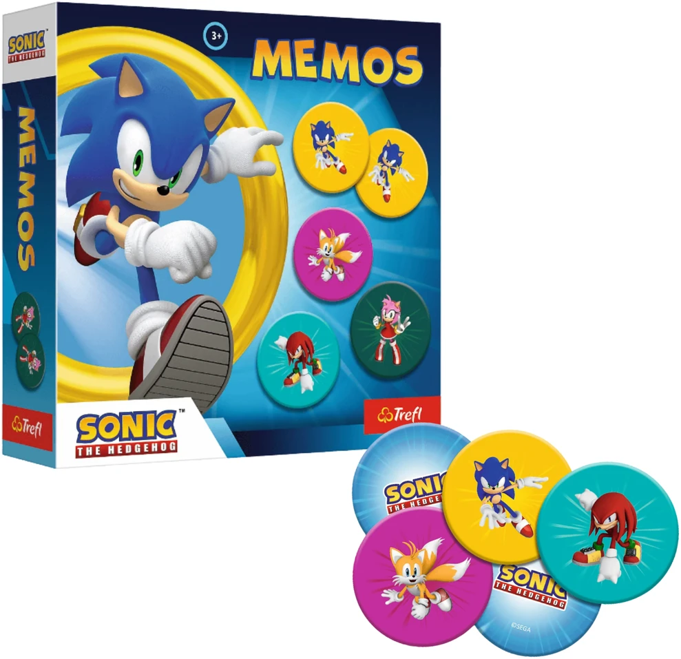 TREFL SONIC THE HEDGEHOG Žaidimas Memo „Sonic“