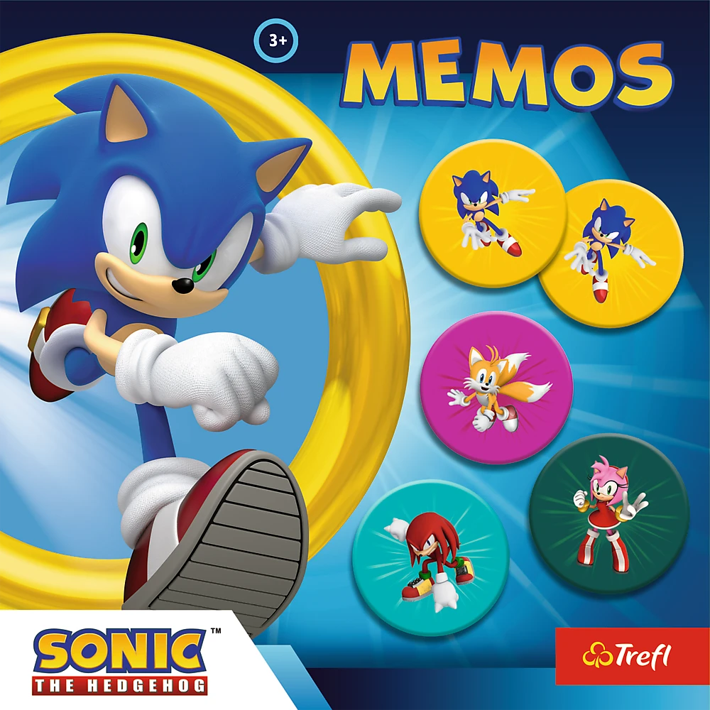 TREFL SONIC THE HEDGEHOG Žaidimas Memo „Sonic“