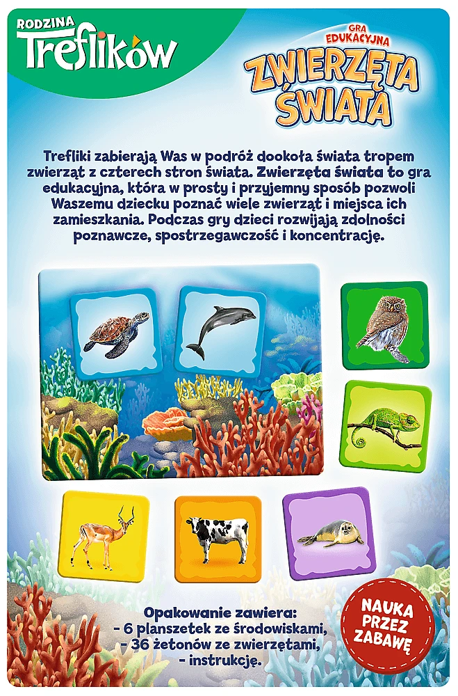 Pasaulio gyvūnai - Treflikų šeima 02337