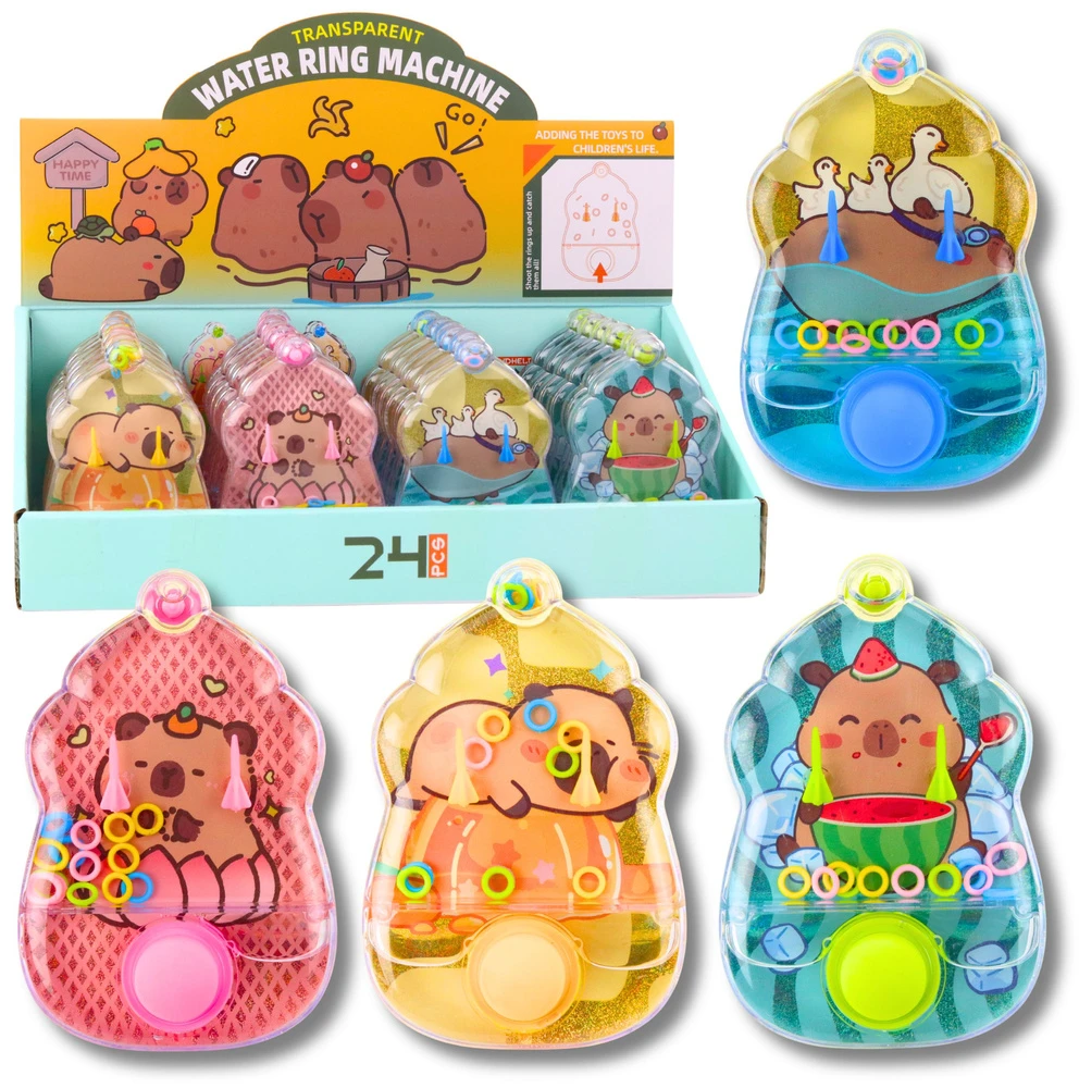 Lean Toys Vandens žaidimas vaikams kapibara spalvotas