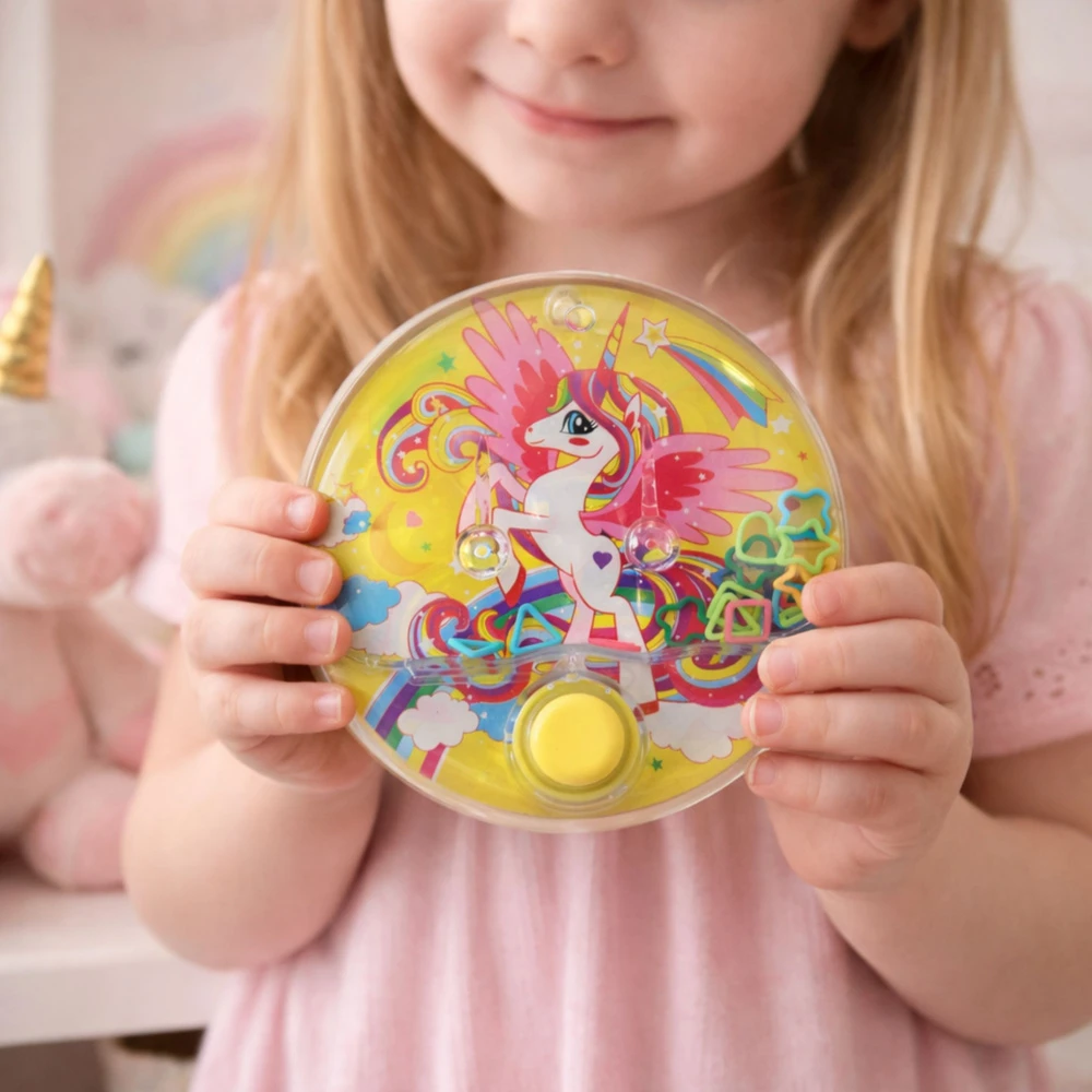 Lean Toys Vandens žaidimas vienaragių tema 10 cm