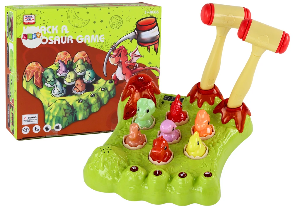 Arkadinis žaidimas Wack-A-Mole Lean Toys, 3 d.