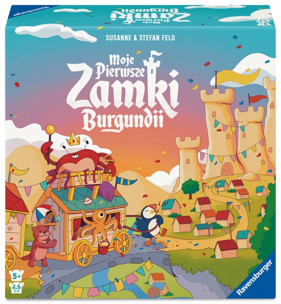Ravensburger Gra Žaidimas Mano pirmosios Burgundijos pilys