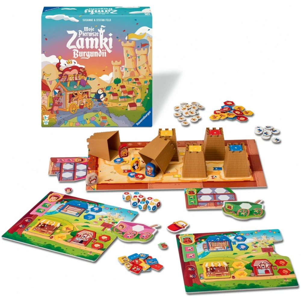 Ravensburger Gra Žaidimas Mano pirmosios Burgundijos pilys