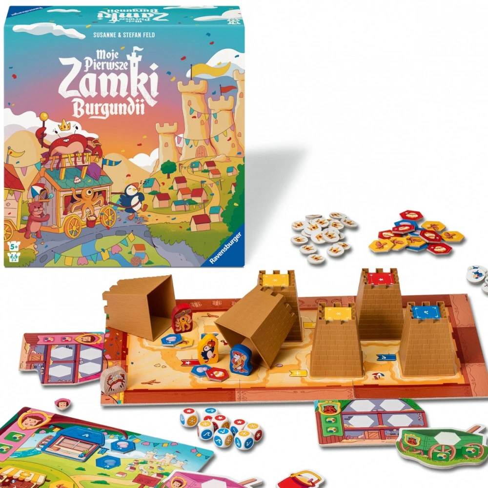 Ravensburger Gra Žaidimas Mano pirmosios Burgundijos pilys