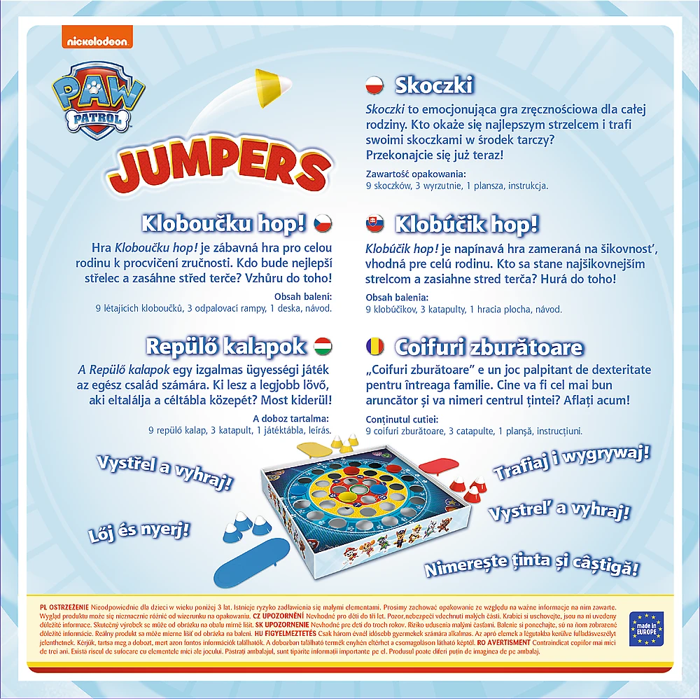 Žaidimas Paw Patrol Jumpers Trefl 01998