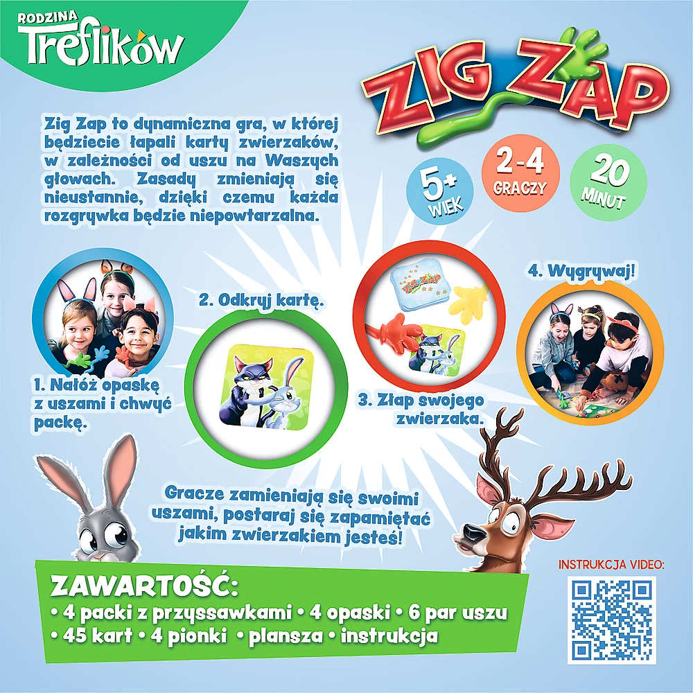 Žaidimas ZIG ZAP Trefl 02821