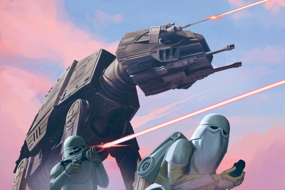 Rebel Gra Žvaigždžių karų Hotho mūšio žaidimas