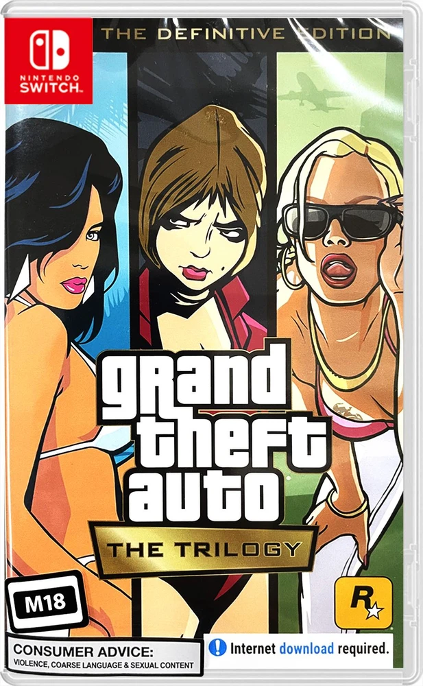 „Grand Theft Auto“: Trilogija (Galutinis leidimas) – „Nintendo Switch“