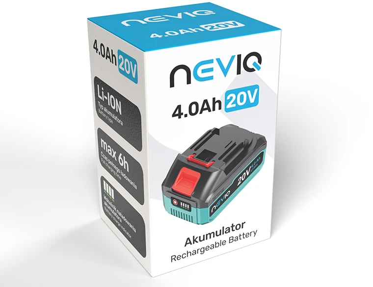 Akumuliatorius NEVIQ 4.0Ah 20V