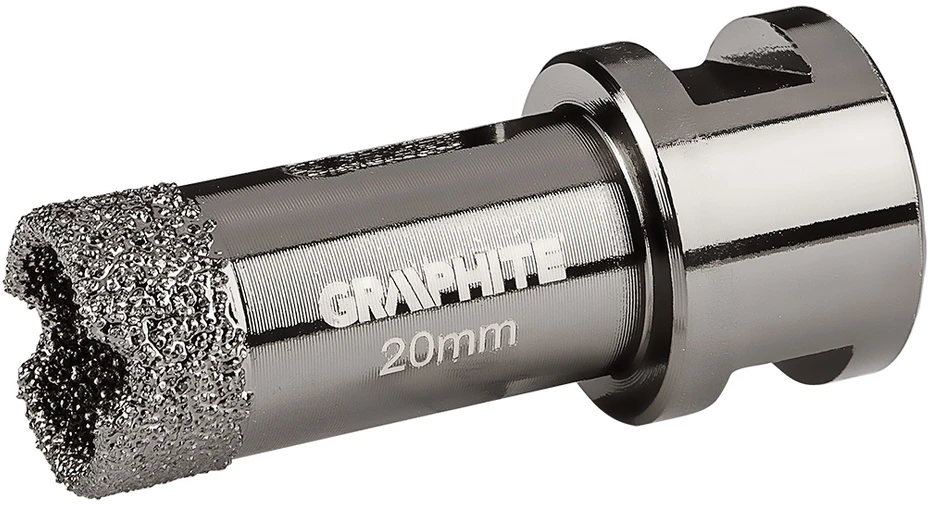 Grąžtas Graphite 20 mm x M14 deimantinis skylių pjūklas