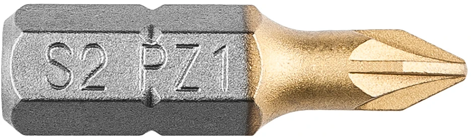 Graphite Atsuktuvo antgaliai PZ1 x 25 mm, 2 vnt.