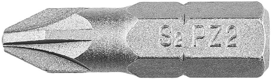 Koncówki PZ2 x 25 mm atsuktuvo antgaliai, 20 vnt.