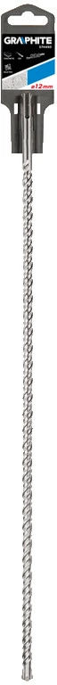 Grąžtas betonui Graphite SDS+ 57H450, 12x600 mm