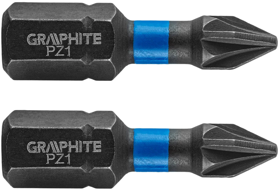 Bity Smūginiai antgaliai PZ1 x 25 mm, 2 vnt.
