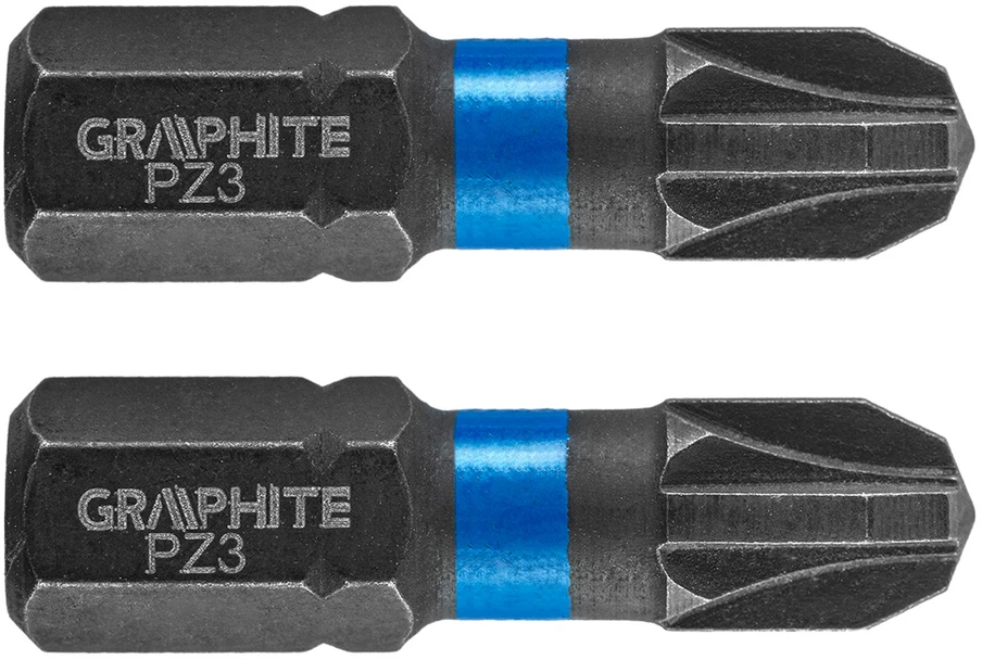 Bity Smūginiai antgaliai PZ3 x 25 mm, 2 vnt.