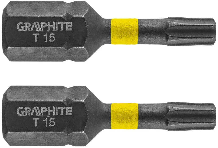 Bity Smūginiai antgaliai TX15 x 25 mm, 2 vnt.