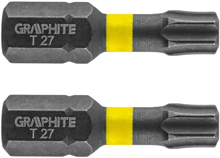 Bity Smūginiai antgaliai TX27 x 25 mm, 2 vnt.