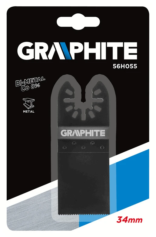 Grąžtas Graphite Brzeszczot Bi-metal do metalu, 8% dodatek kobaltu, 34 mm