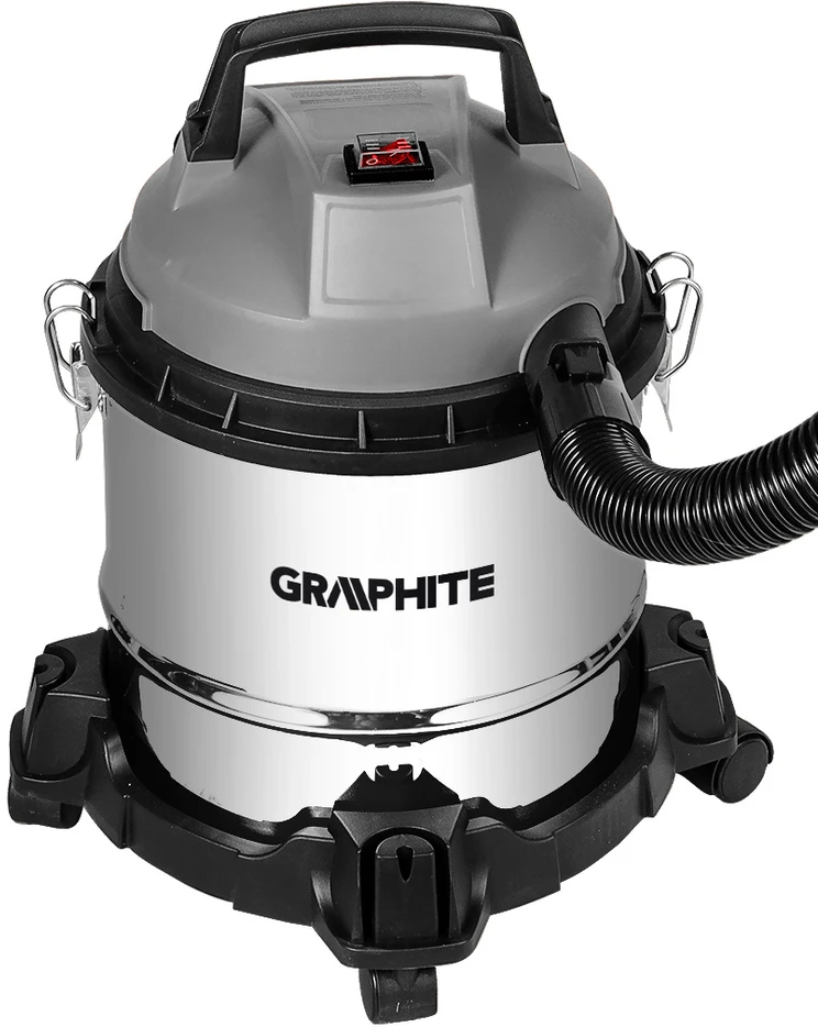 Graphite Dulkių siurblys 800 W pramoninis dulkių siurblys, 12 l bakas