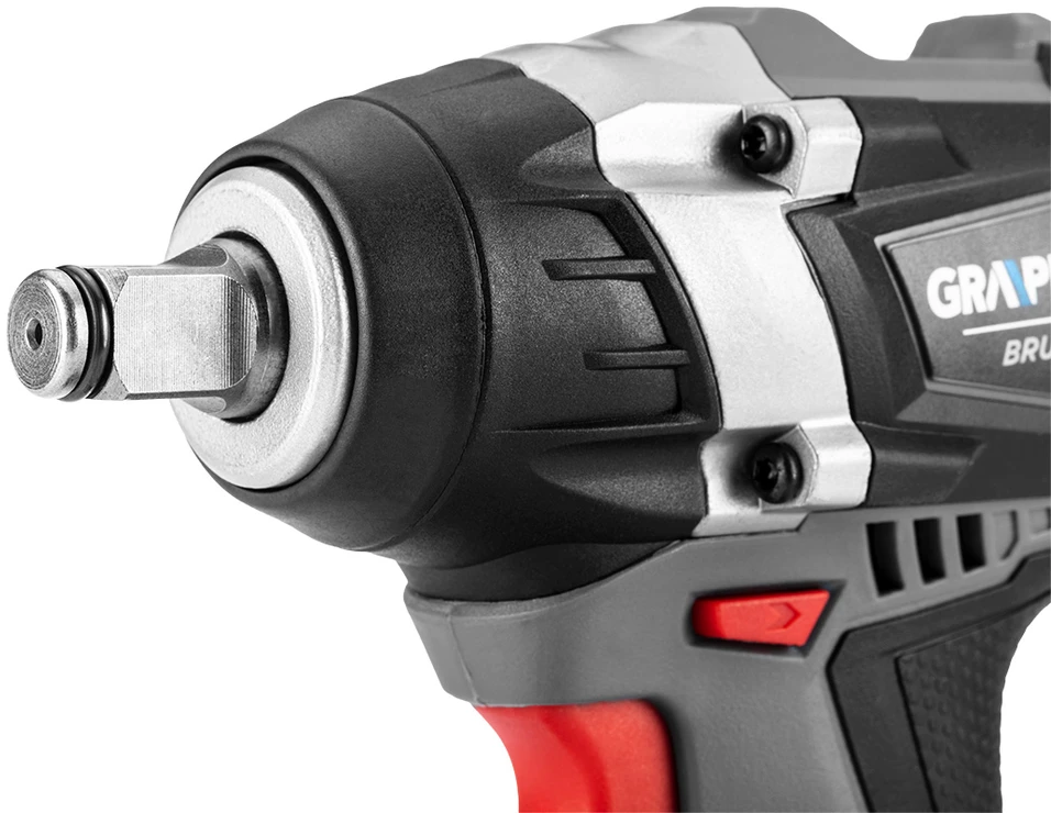 Graphite Rinkinys Rinkinys E+: 58g028 bešepetis smūginis veržliasukis su 58G020 bešepetėliu smūginiu gręžtuvu-suktuvu