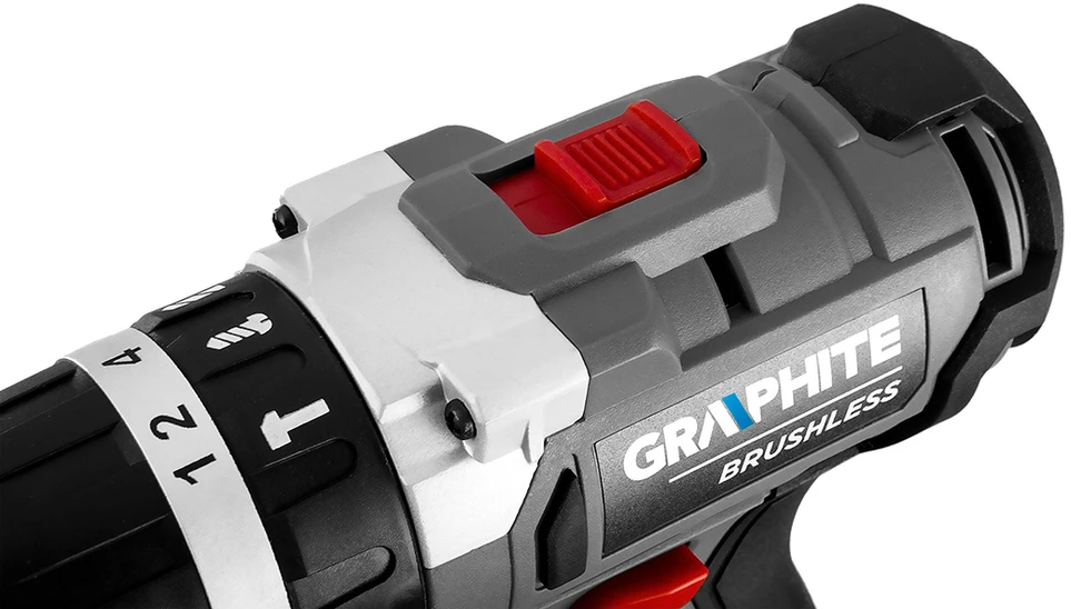 Graphite Rinkinys Rinkinys E+: 58g028 bešepetis smūginis veržliasukis su 58G020 bešepetėliu smūginiu gręžtuvu-suktuvu