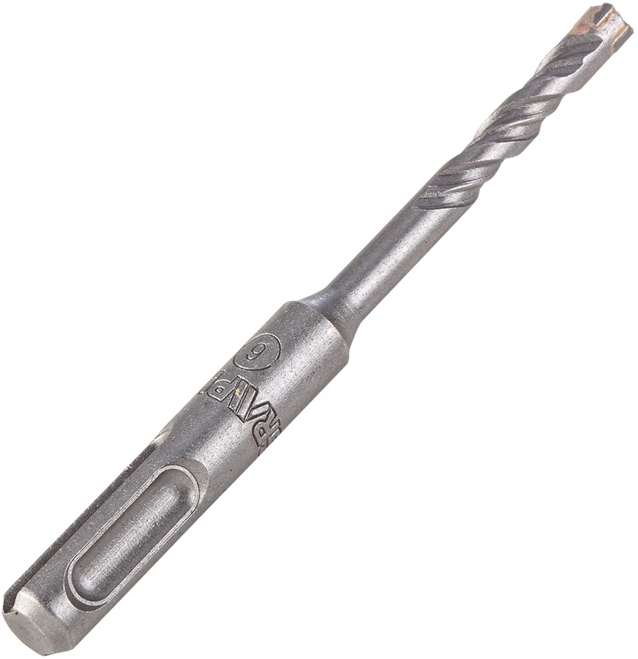 Wiertło SDS Plus gelžbetonio grąžtas 6 x 110 mm, keturių dalių