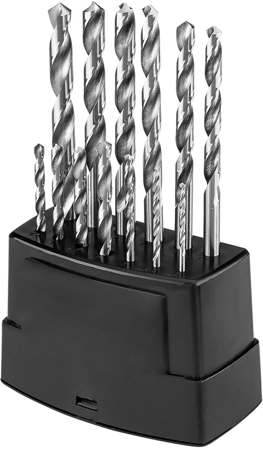 Wiertła HSS-G metalo grąžtai, 2–8 mm, 13 vnt. rinkinys