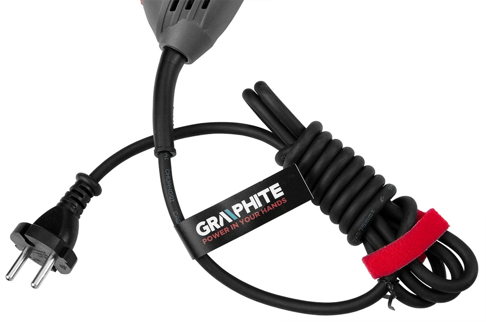 Graphite Kampinis šlifuoklis 900W, diskas 125 x 22,2 mm, greitis 3000-12000 min ??
