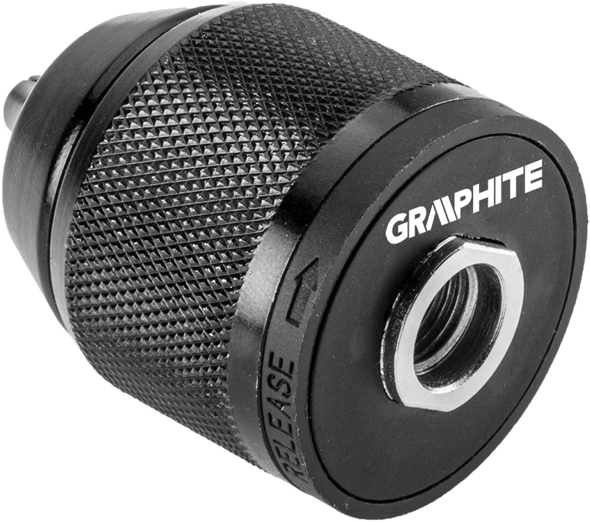 Graphite Savaime užsifiksuojantis gręžimo griebtuvas, 1/2 "x 20, 13,0 mm