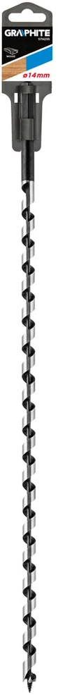 Wiertło Spiralinis grąžtas medienai Graphite 57H255, 14x400 mm