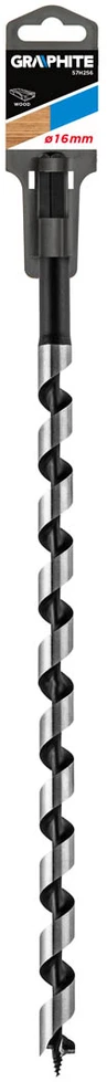 Wiertło Spiralinis grąžtas medienai Graphite 57H256, 16x400 mm