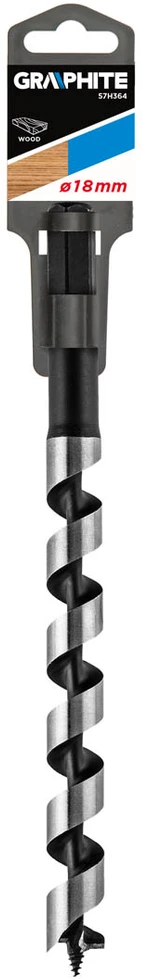 Wiertło Spiralinis grąžtas medienai Graphite 57H364, 18x250 cm