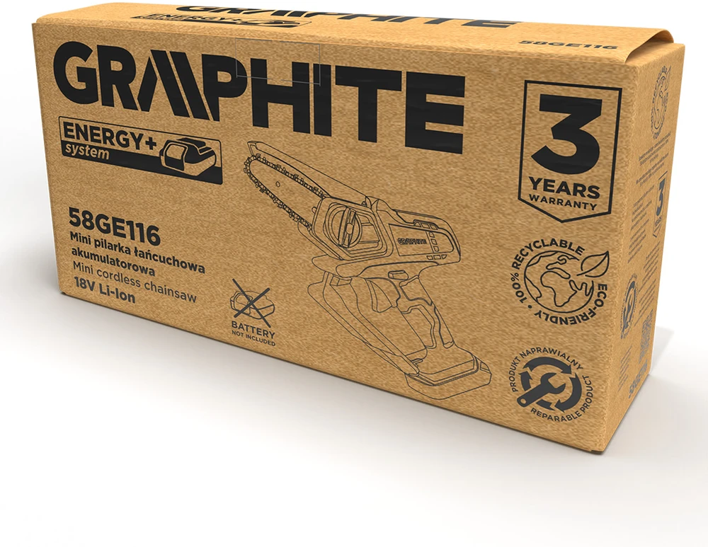 Grandininis pjūklas Graphite 5902062082541