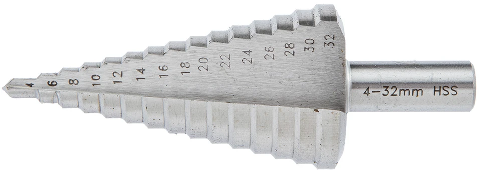 Graphite Grąžtas 4-32mm pakopinis