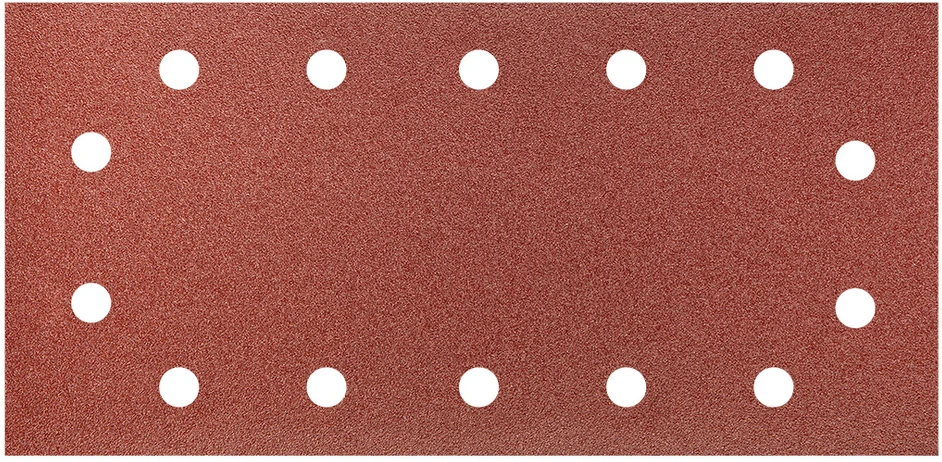 Papier Švitrinis popierius su lipnia juosta 115 x 230 mm, K120, 5 vnt., su skylutėmis