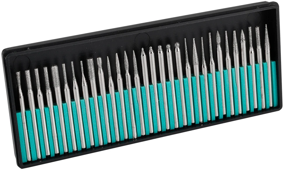 Graphite Rinkinys Deimantinių pjaustytuvų rinkinys mini šlifuokliui, 30 vnt.